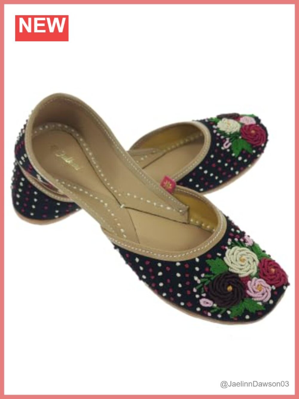 Genuine Leather Handcrafted Punjabi Jutti Flats Weddings